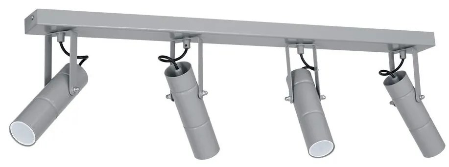 Bodové svietidlo IMPLODE 4xGU10/8W/230V šedá