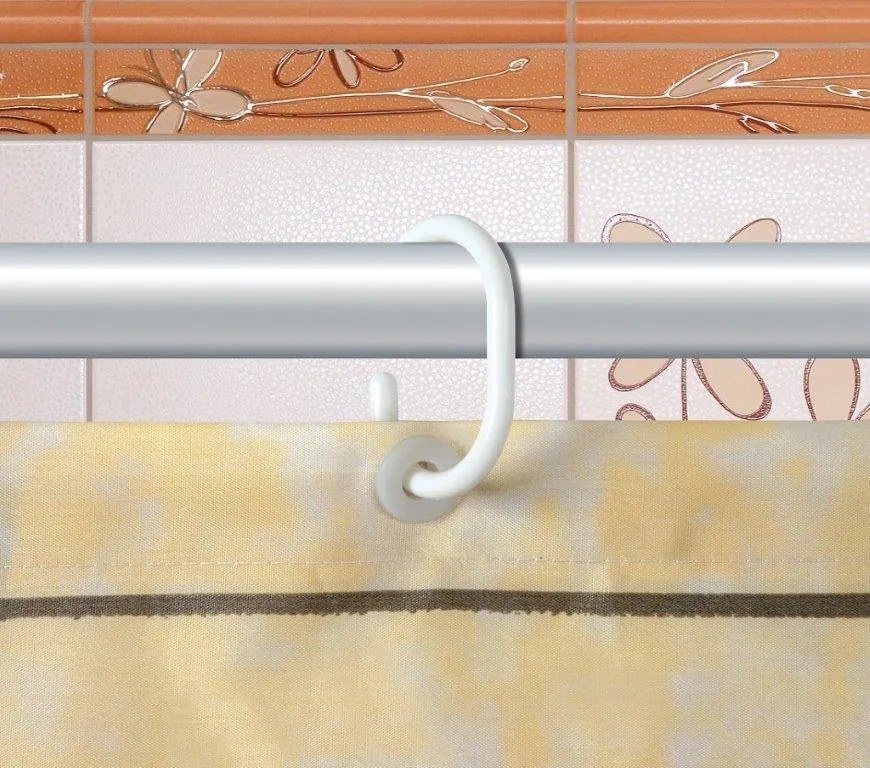 Brotex Kúpeľňový záves béžovo tyrkysové lístky