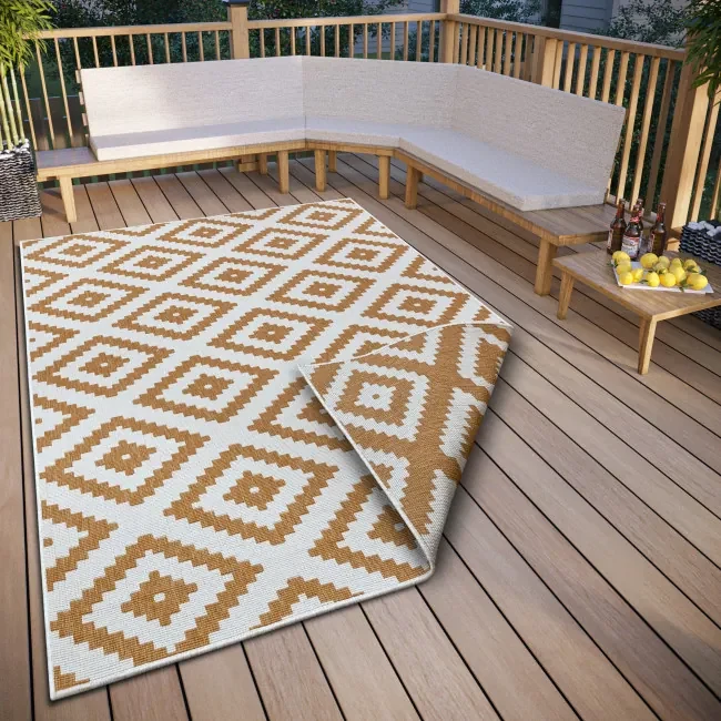 Obojstranný koberec Hanse Home Twin Malaga ochre