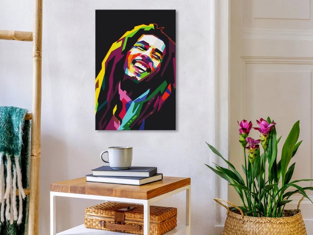 Obraz - maľovaný podľa čísel Bob Marley