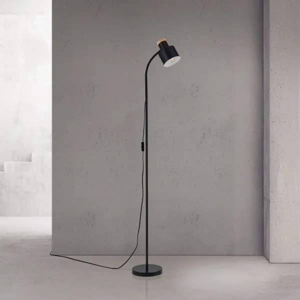 Orion - Stojacia lampa GILI 1xE27/40W/230V čierna