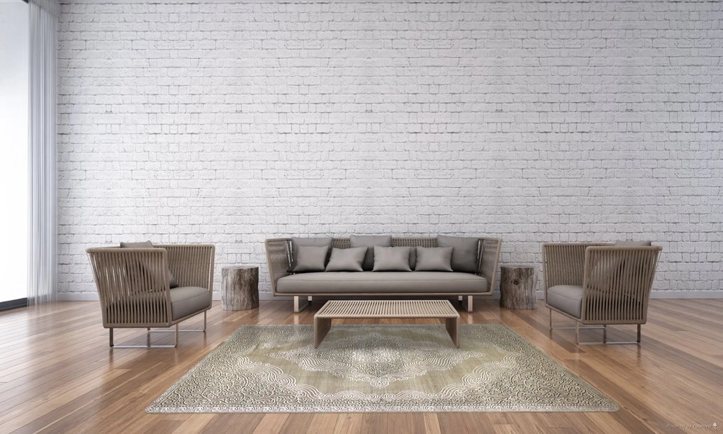 AKCIA: 160x220 cm Kusový koberec Elite 3935 Beige, béžová, obývacia izba, Berfin Dywany