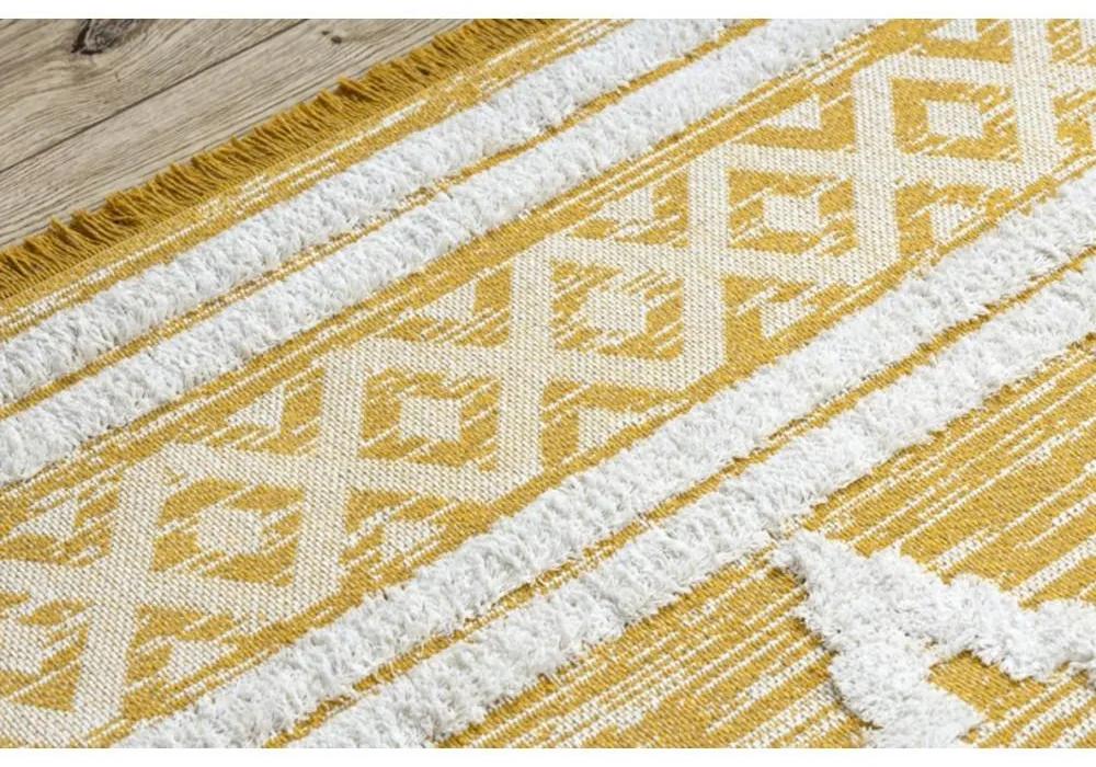 Kusový koberec Claris žltý 155x220cm