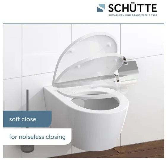 Schütte WC doska so spomaľujúcim mechanizmom (dažďová kvapka) (100253145)