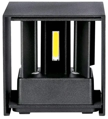 LED Vonkajšie nástenné svietidlo LED/5W/230V 3000K IP65 čierna
