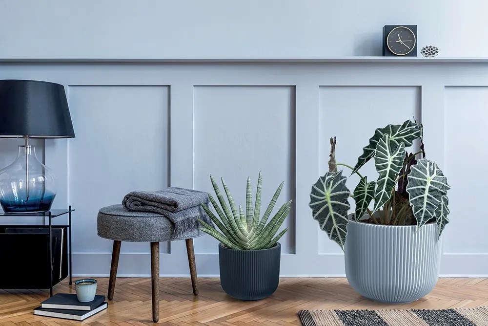 Kvetináč MILLA X tmavozelený