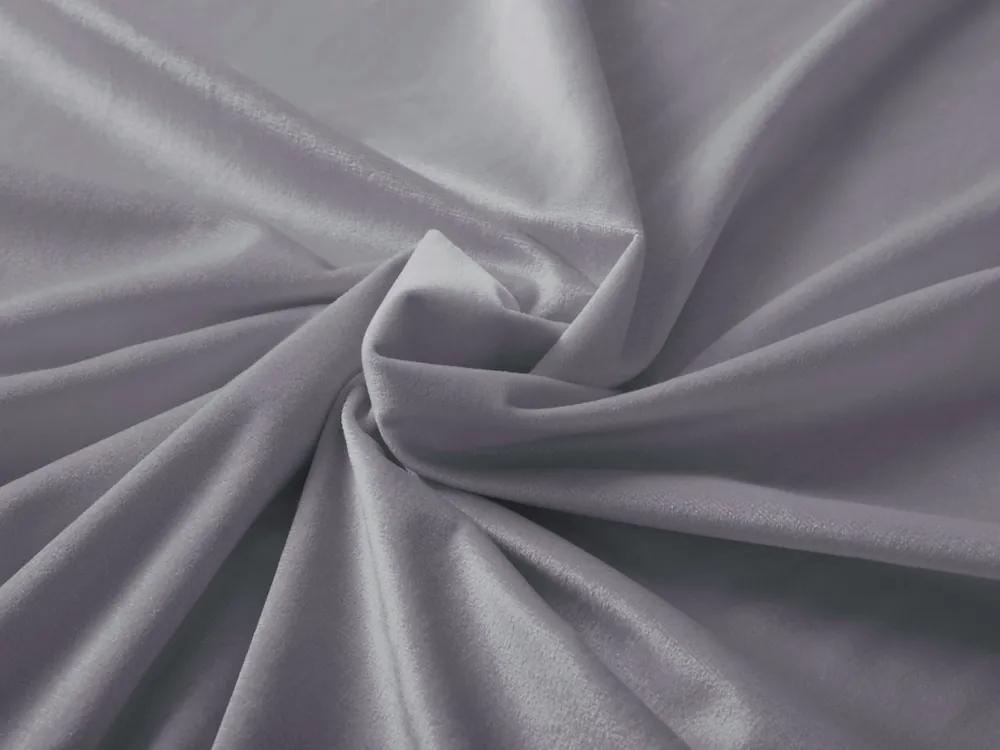 Biante Zamatová obliečka na vankúš Velvet Prémium SVP-013 Sivá 40 x 40 cm