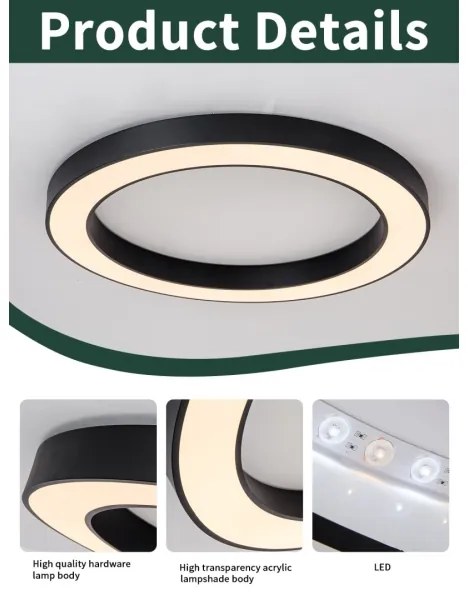 Immax NEO 07210L-LED Stmievateľné svietidlo PASTEL LED/68W/230V 95cm čierna Tuya+DO