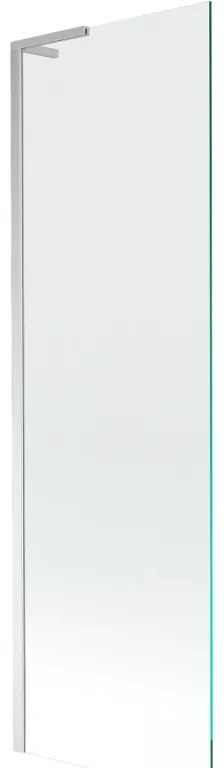 Mexen Next L, 1-krídlová vaňová zástena 60 x 150 cm, 6mm číre sklo, chrómový profil, 895-060-000-03-00-01