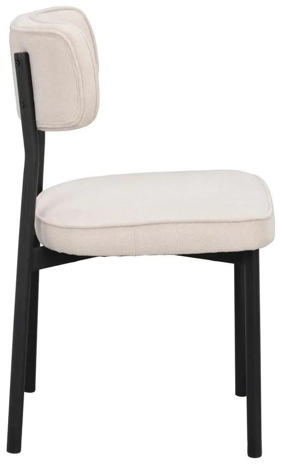 Bielo-béžové jedálenské stoličky v súprave 2 ks Paisley - Rowico