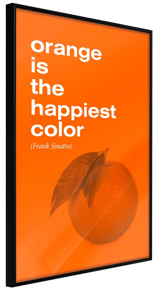 Artgeist Plagát - The Happiest Colour [Poster] Veľkosť: 20x30, Verzia: Čierny rám s passe-partout