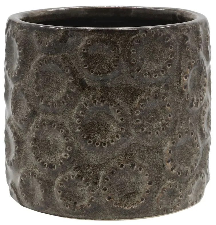 Coffee obal na kvetináč so vzorom Gaston - Ø 15*13 cm