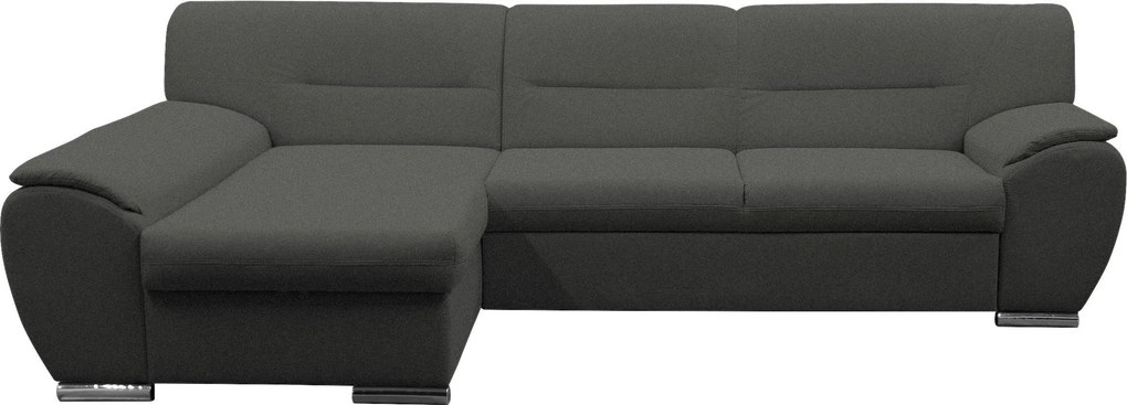 XXXLutz ROHOVÁ SEDAČKA, textil, sivá MID.YOU - Sedačky - 001574004512