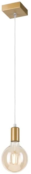 Luster na lanku ASTRID 1xE27/60W/230V zlatá