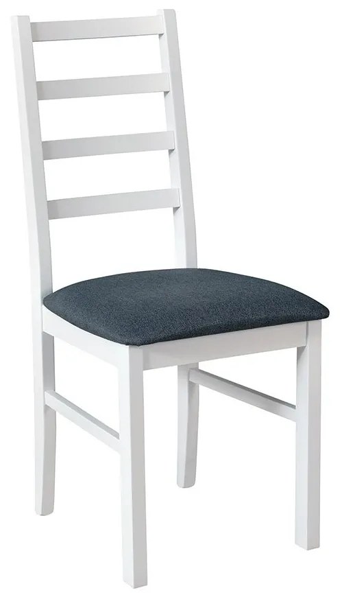 Stolička Zefir VIII, Morenie: biela, Poťahové látky: Zetta 297
