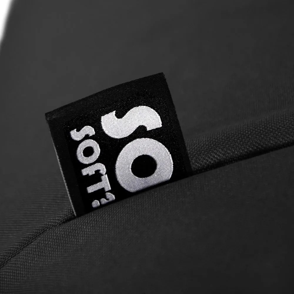 Tmavomodrý sedací vak Icy Sofa – So Soft?