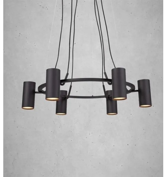 Markslöjd 107357 - Luster na lanku PORTO 6xGU10/12W/230V