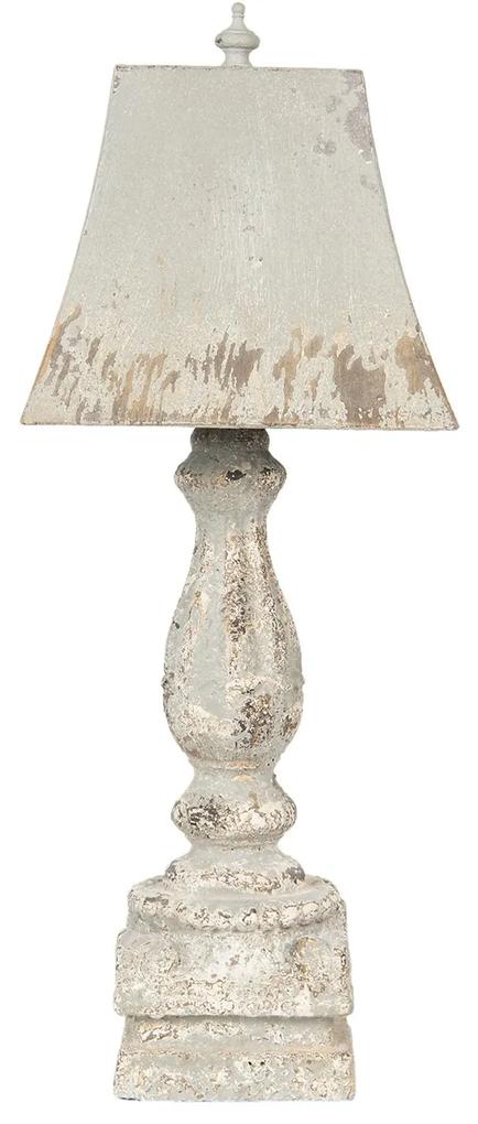 Vintage kovová stolná lampa Cateline - Ø 27 * 70 cm