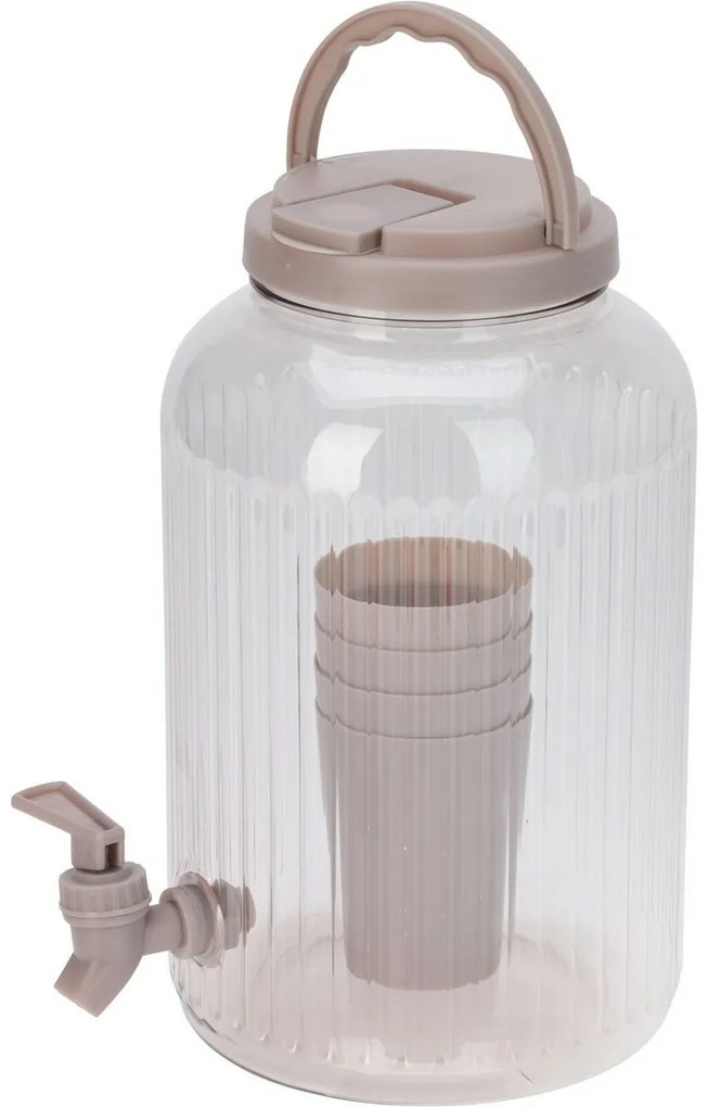 Nápojový dávkovač 3,75 l, sivá