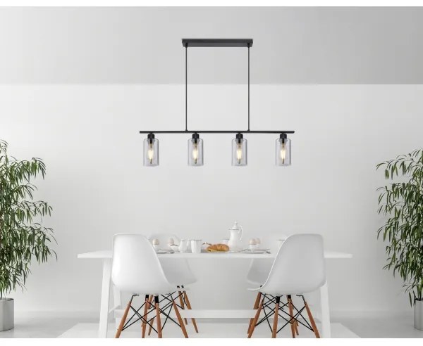 Globo 15465-4H - Luster na lanku HADERA 4xE27/60W/230V