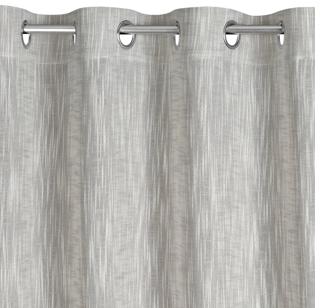 ZATEMŇOVACÍ ZÁVES NA KRÚŽKOCH ANIKA 140X250 CM SIVÁ