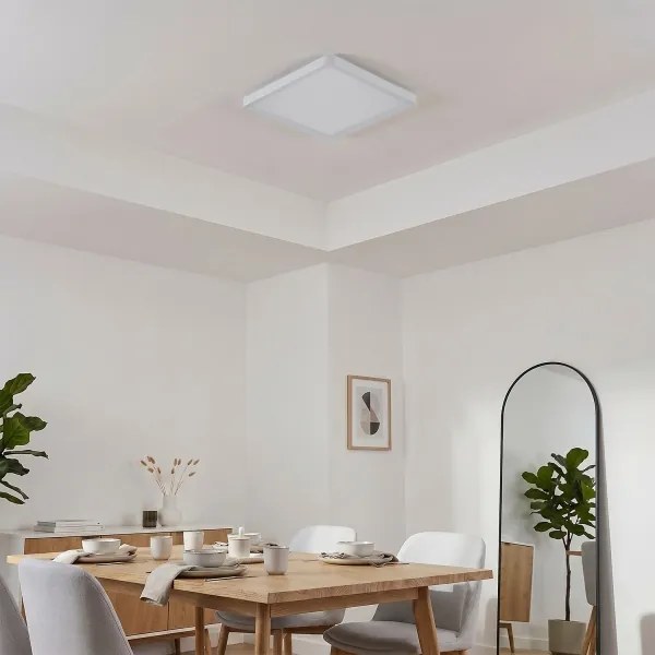 Brilagi - LED stmievateľné stropné svietidlo ESTELA SQUARE LED/36W/230V 31x31 cm biela + diaľkové ovládanie