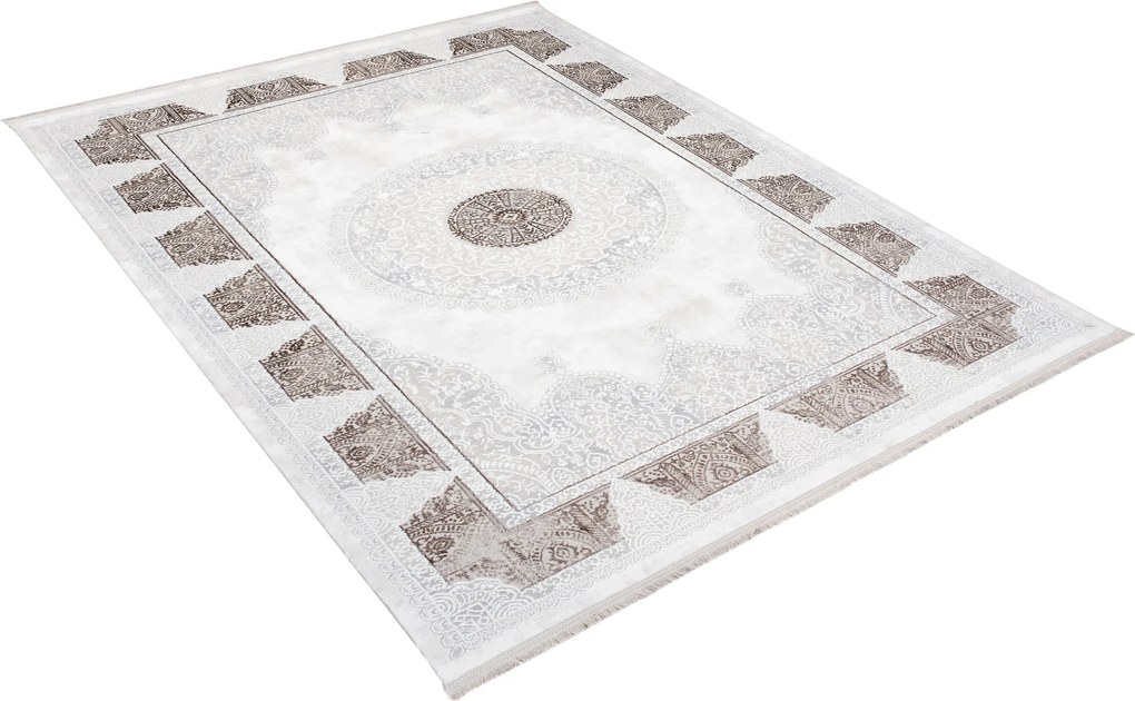 TA Koberec N761A SH_CREAM L_BROWN SAHARA Rozmer: 140x200 cm
