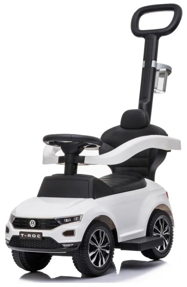 Odrážadlo Volkswagen 3v1 2xAA biela/čierna