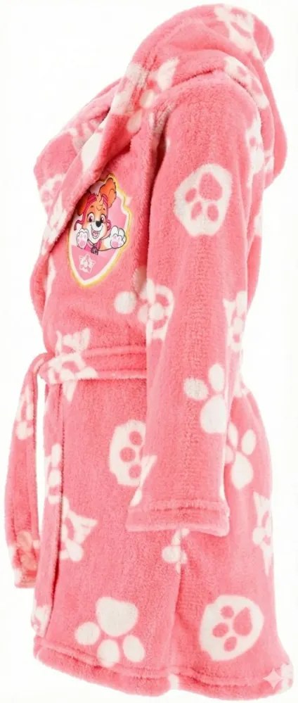 Dievčenský fleece župan s kapucňou Paw Patrol - Skye, EU 116