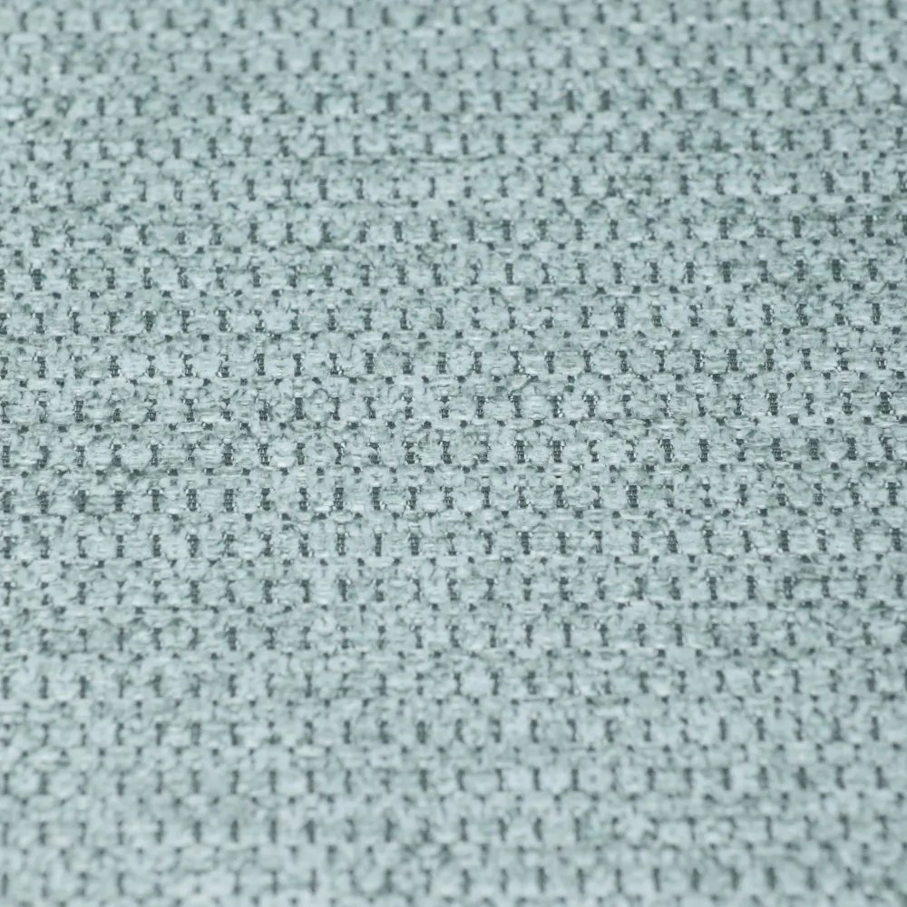 Relaxačné kreslo ušiak s taburetom ROYAL II — kov, látka, modrá