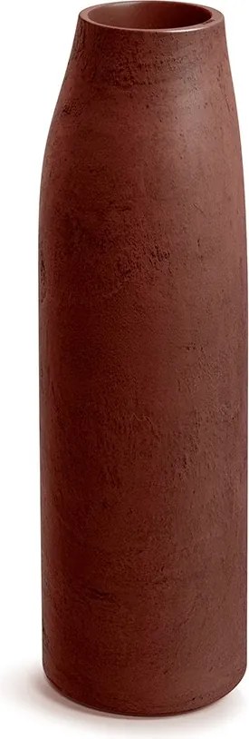 Plastový květináč EPOCCOS TALLOS 30 cm červenohnědý