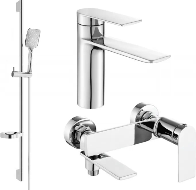 Mexen Zero DS62 vaňová súprava, chrómová - 71103DS62-00