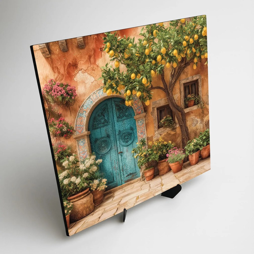 DUBLEZ | Rustikálny obraz do kuchyne - Citrónovník