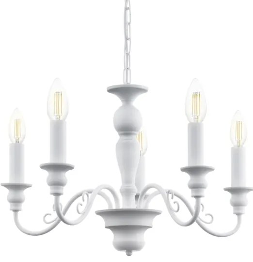 Eglo 49851 - Luster CAPOSILE 5xE14/40W/230V