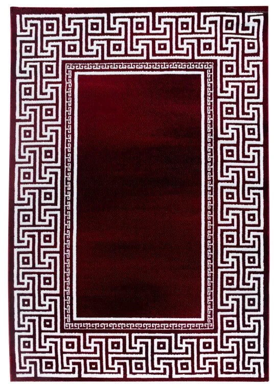 Ayyildiz, Kusový koberec Parma 9340 red, 120x170, červená, chodba / predsieň