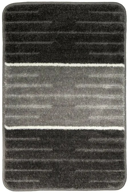 Sada kúpeľňových koberčekov COMO sivá / krémová