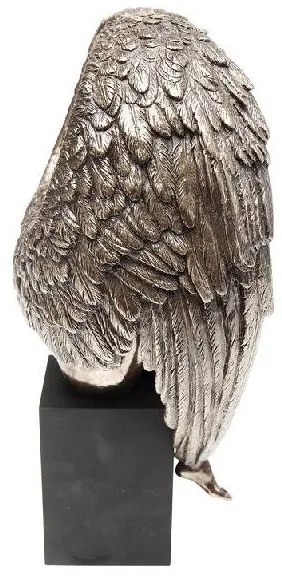 Nude Sad Angel dekorácia bronzová