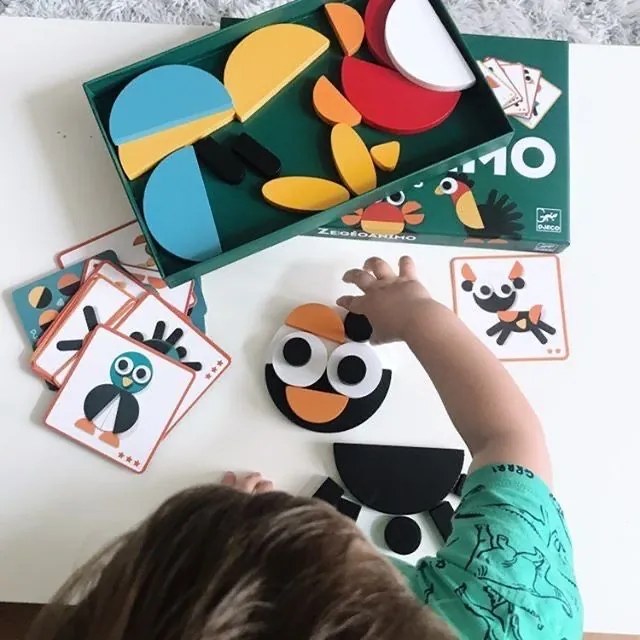 Geometrické tvary – skladačka