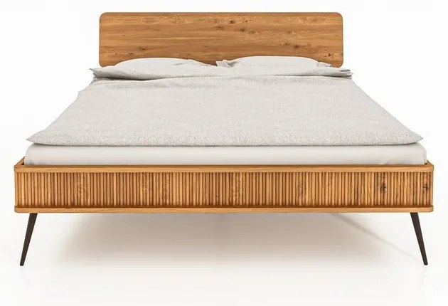Dvojlôžková posteľ z dubového dreva 180x200 cm Kula 1 - The Beds