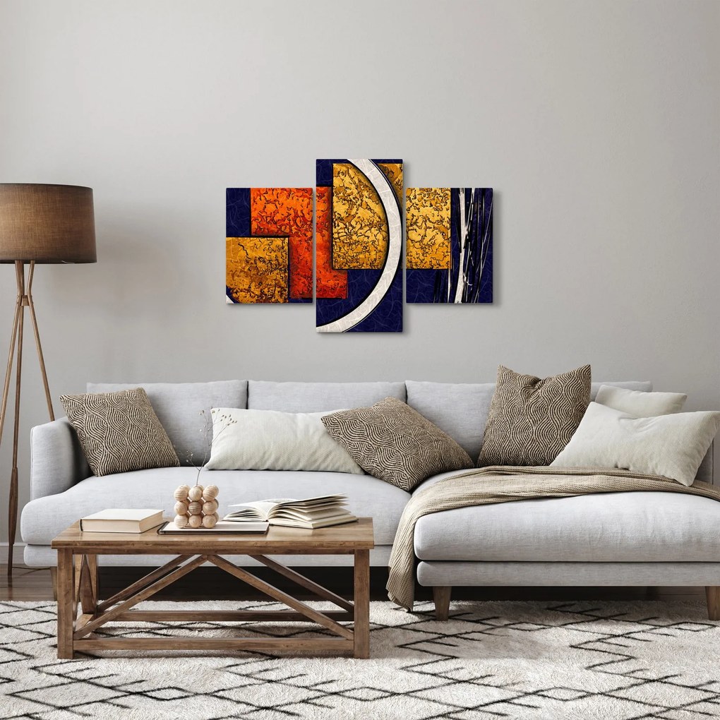 Obraz abstrakcie (90x60 cm)