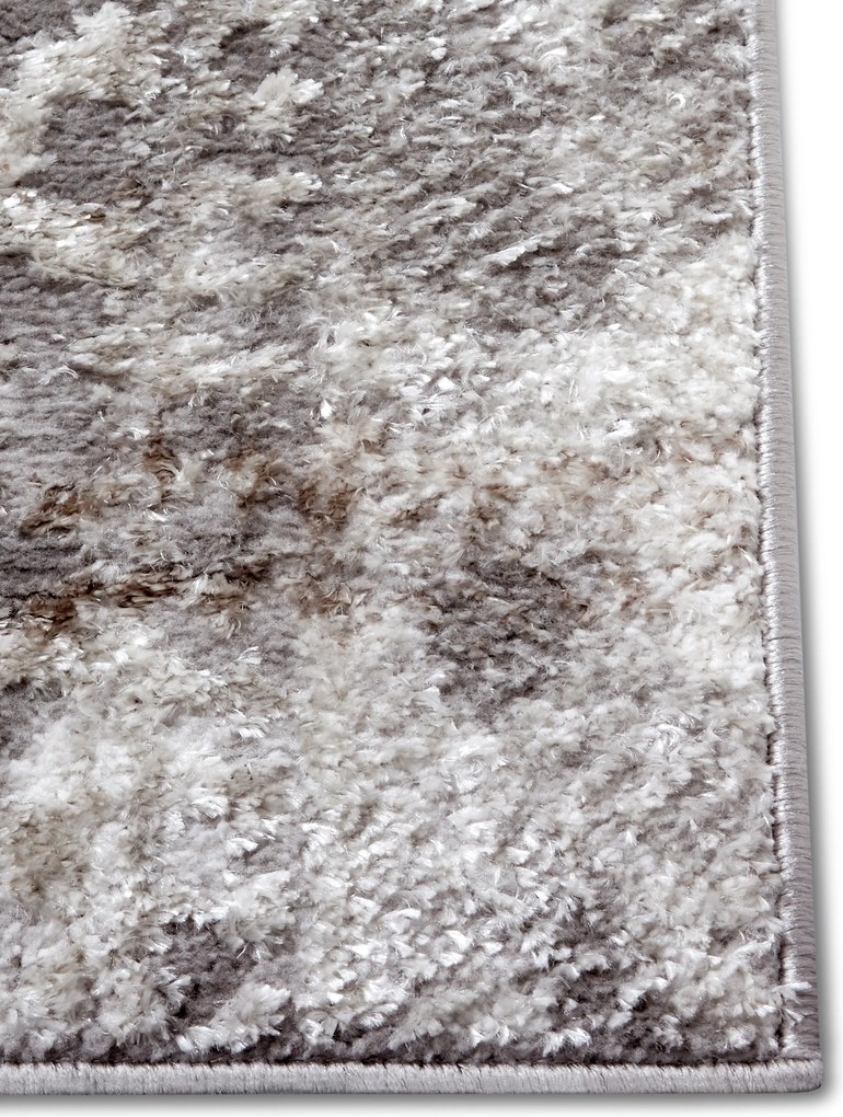 Kusový koberec Shine 105924 Style Grey Brown, 57x90, hnedá, obývacia izba, Hanse Home