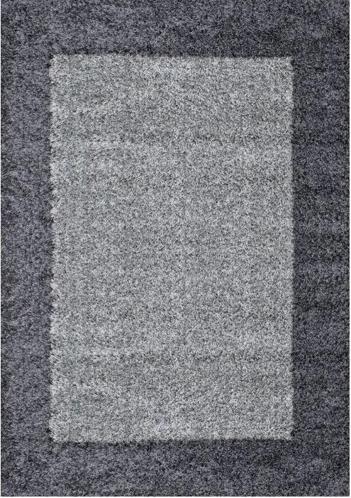 Kusový koberec Life Shaggy 1503 grey, 240x340, šedá, obývacia izba, Ayyildiz