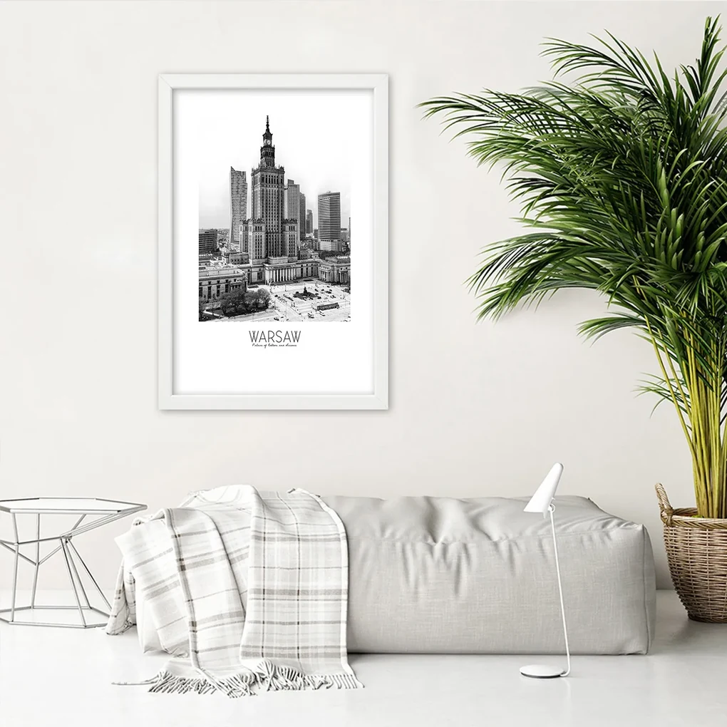Gario Plagát Palác kultúry vo Varšave Farba rámu: Bez rámu, Rozmery: 30 x 45 cm