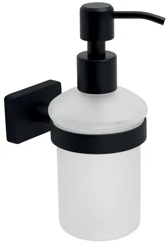 Novaservis Ferro Greta dávkovač mydla čierna matná AGR34BL