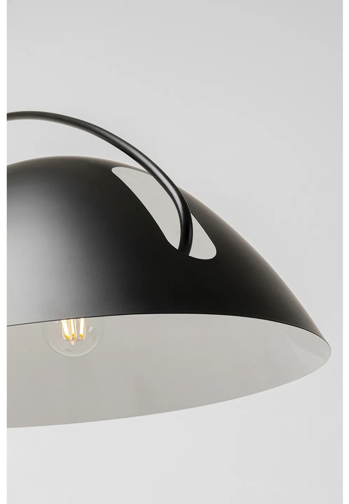 Flip stojacia lampa čierna 220 cm
