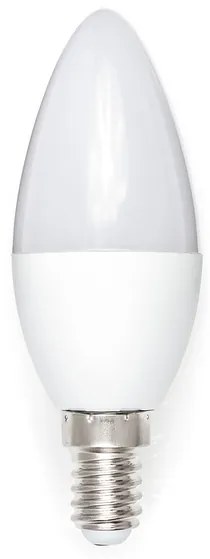 LED žiarovka C37 - E14 - 3W - 270 lm - studená biela
