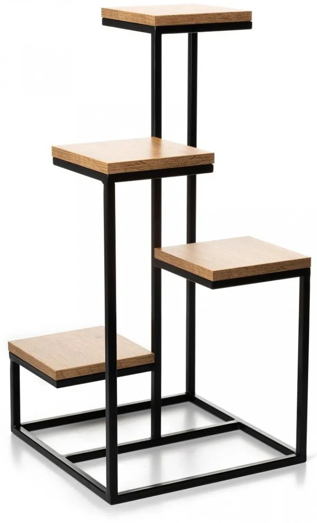 Stojan na květiny KASS 79 cm dub lancelot