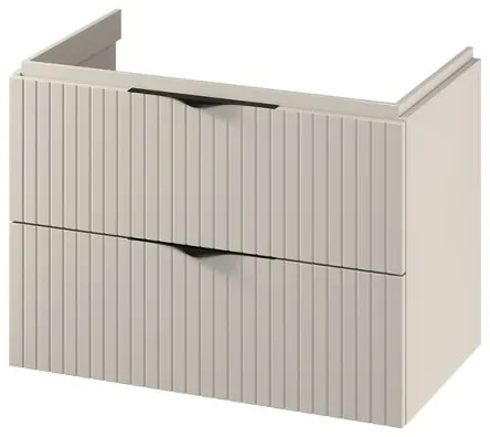 Cersanit S1015-003 - Závesná kúpeľňová skrinka pod umývadlo TIRSO 80x45 cm béžová