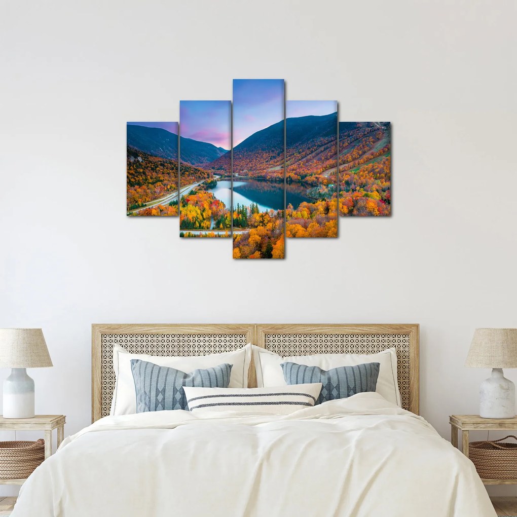 Obraz - White Mountain, New Hampshire, USA (150x105 cm)