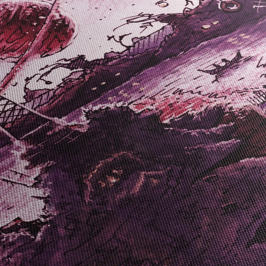 Obraz - Očarovaná dedina (120x50 cm)